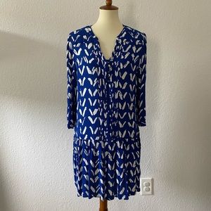Anthropologie Maeve Drop Waist Dress